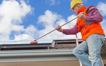 Sandgreen soft wash roof cleaning